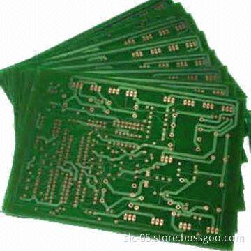 4-layer FR-4 PCBs, 1.5mm Thickness Board and Surface Chem Ni/Au with Solder Mask Green